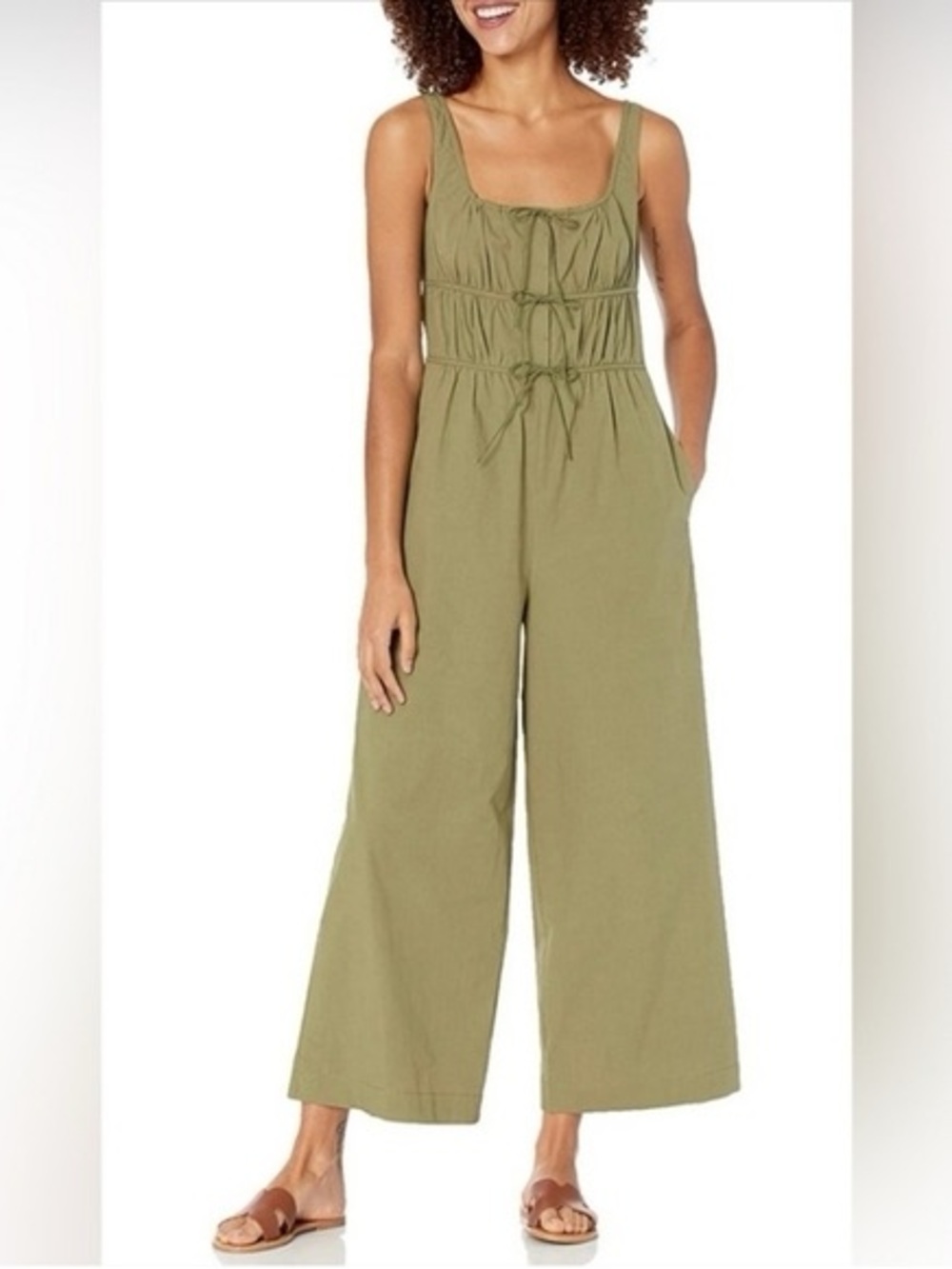 Rebecca Taylor Olive Green Jumpsuit